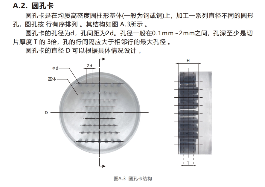 工業(yè)CT檢測(cè)卡3-圓孔卡