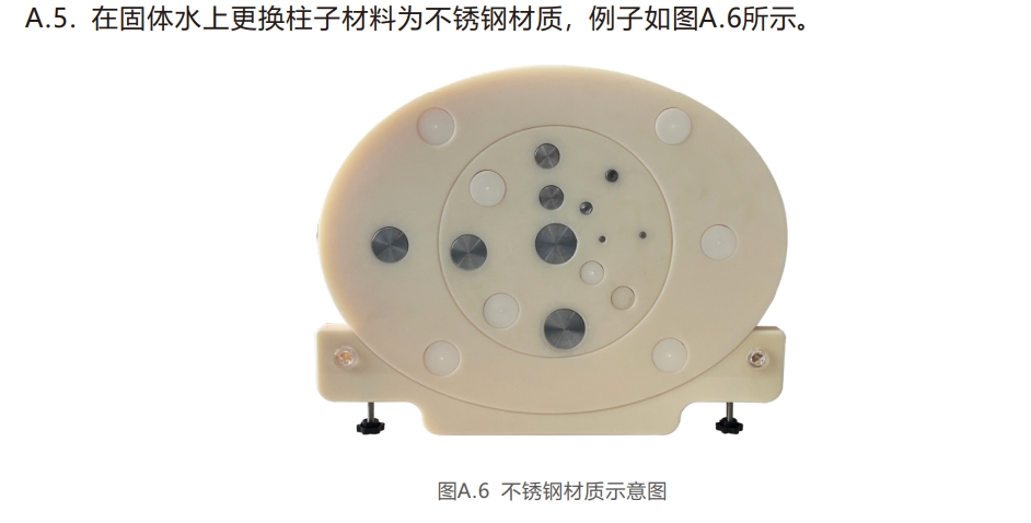 CT電子密度模體8