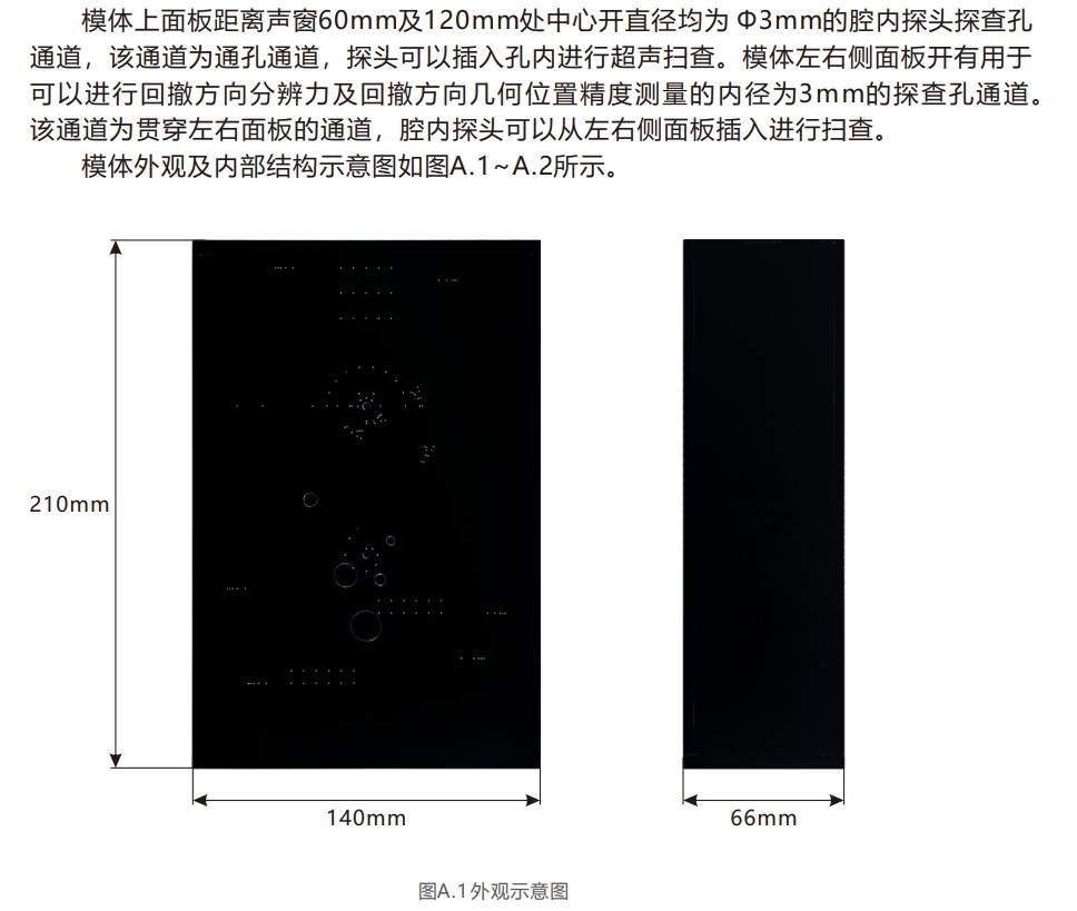 腔內(nèi)掃查超聲模體